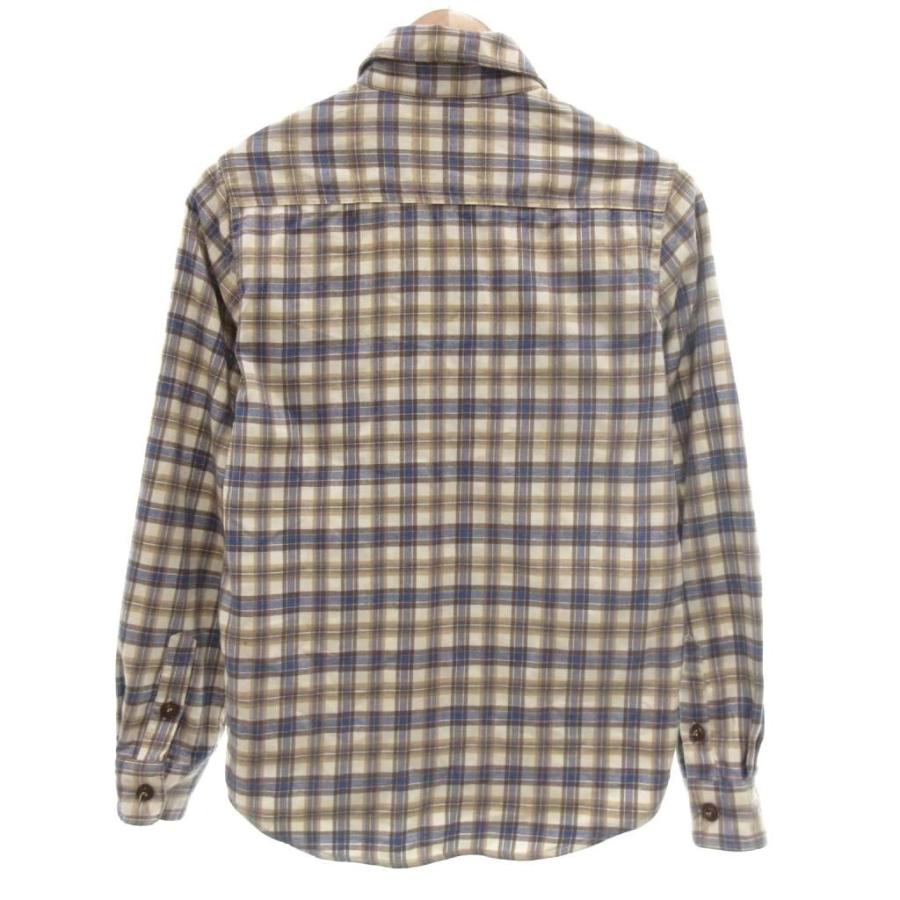 レフラー LEFLAH シャツ チェック 長袖 M マルチカラー □YHS14 メンズ