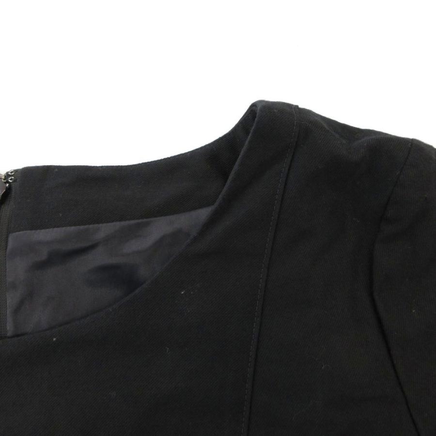 クードシャンス CdeC COUP DE CHANCE ワンピース 半袖 ひざ丈 38 黒