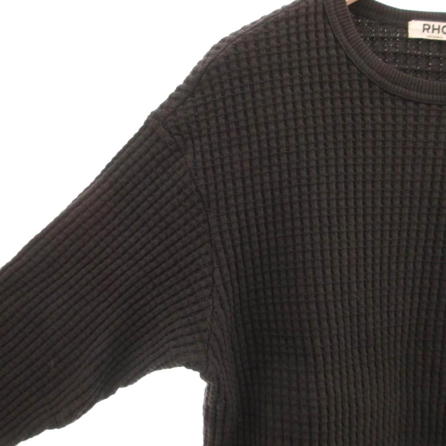 ロンハーマン Ron Herman 美品 ワッフルカットソー ニット カットオフ