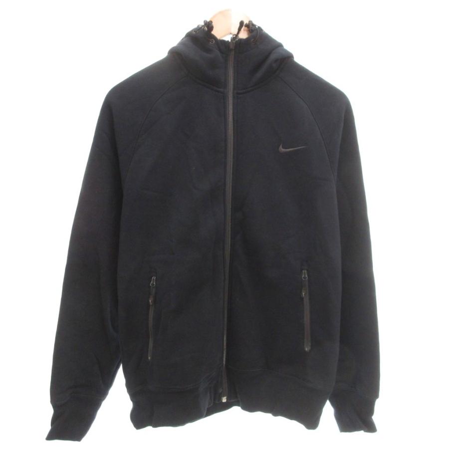 NIKE（ナイキ） リバーシブル ジップアップパーカー フーディ M 紺