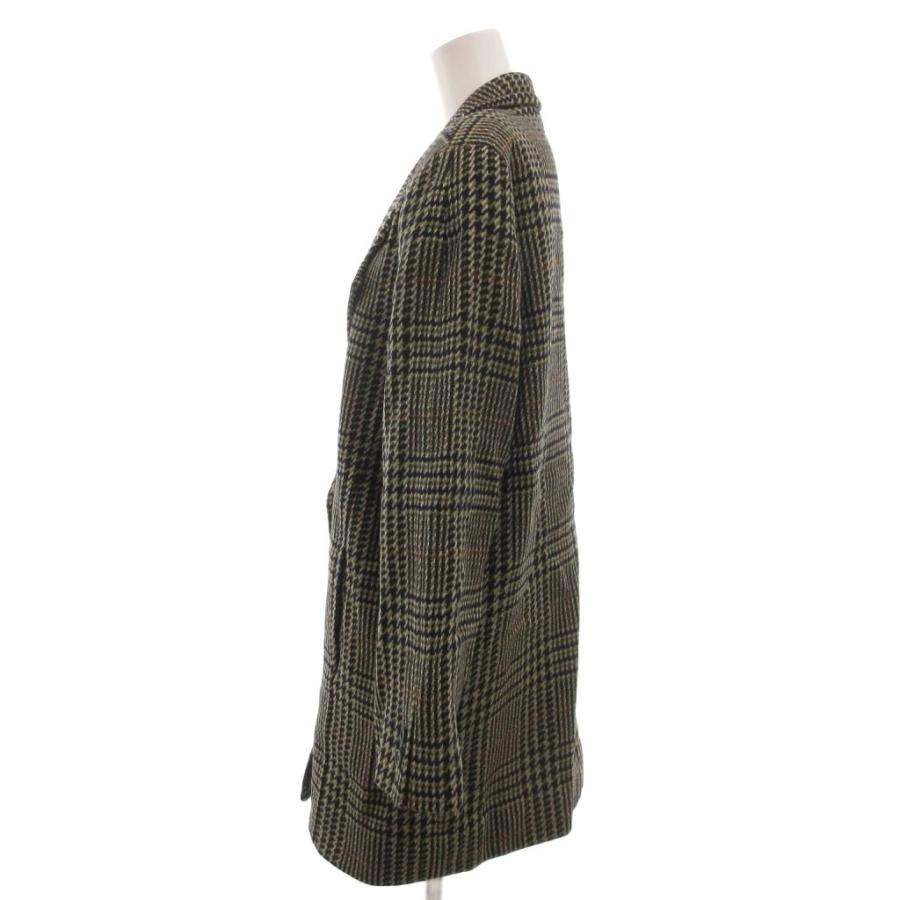 ダックス DAKS 美品 テーラードジャケット ダブル ウール 11AR 緑 