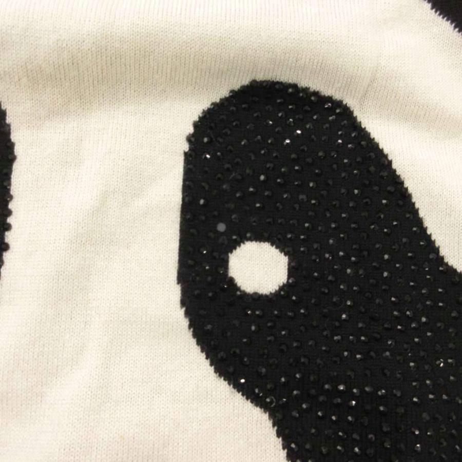 アリスオリビア alice + olivia ニット セーター 長袖 ビジュー ウール