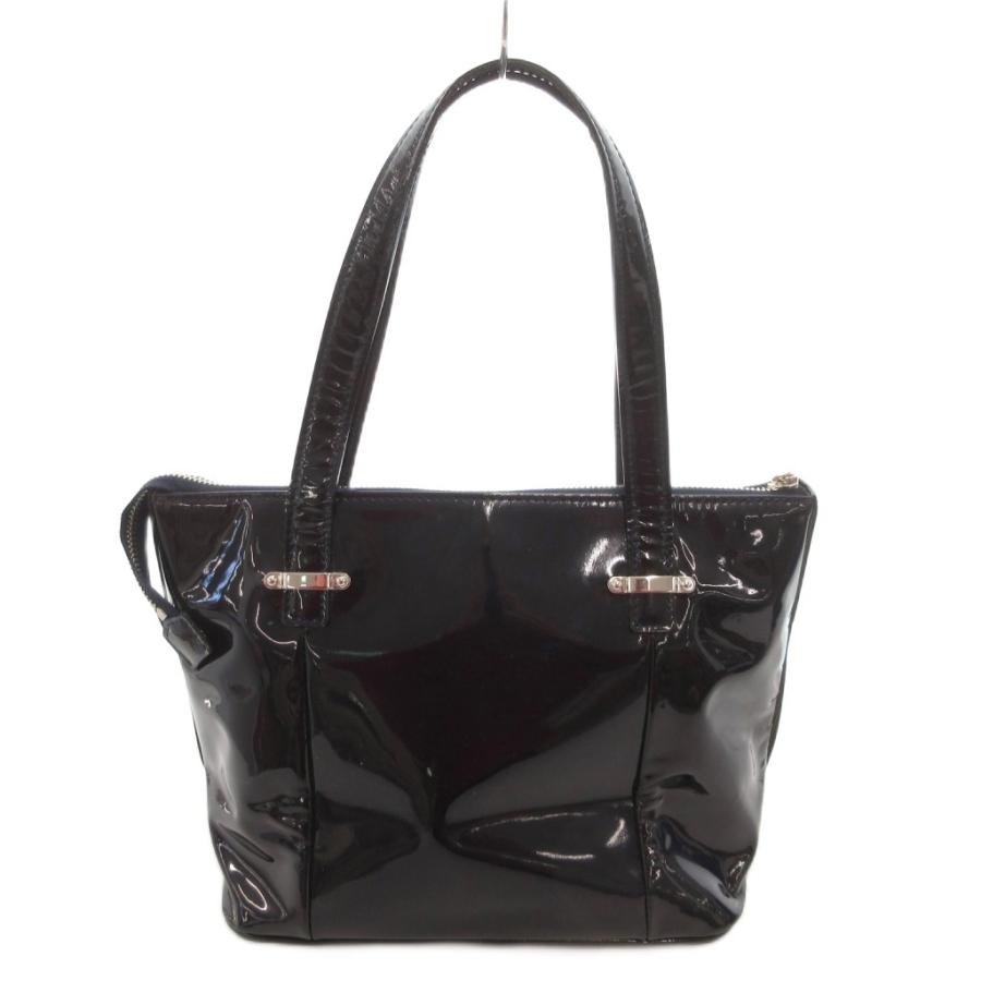 GINZA Kanematsu（銀座かねまつ） ハンドバッグ トート 切替 エナメル