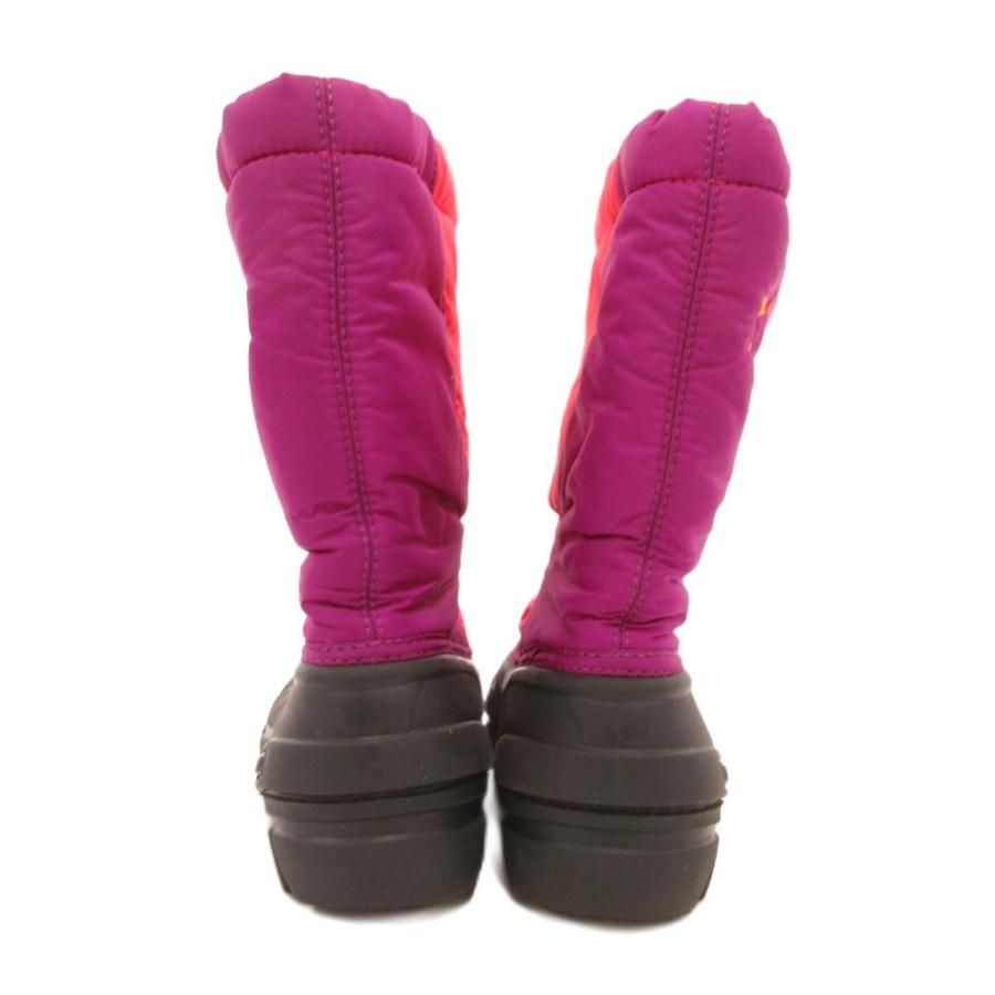ソレル SOREL スノーブーツ シューズ 長靴 ロゴ刺繍 20cm ピンク 紫