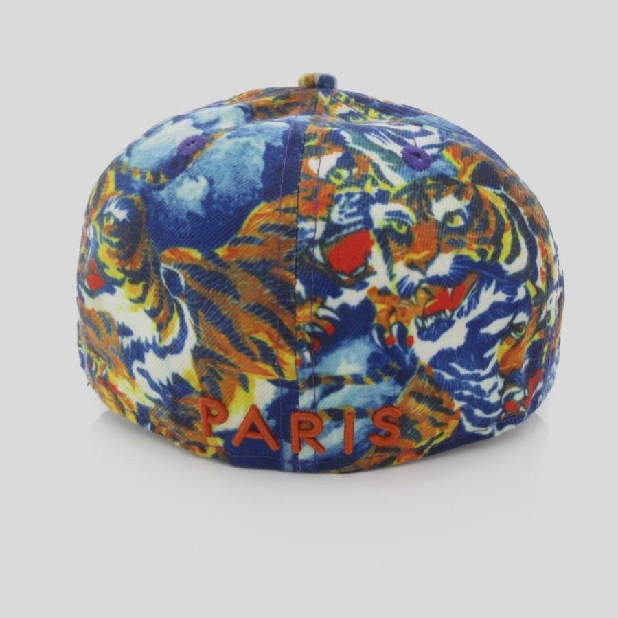 ニューエラ NEW ERA KENZO コラボ キャップ 帽子 虎柄 7 紺 ネイビー