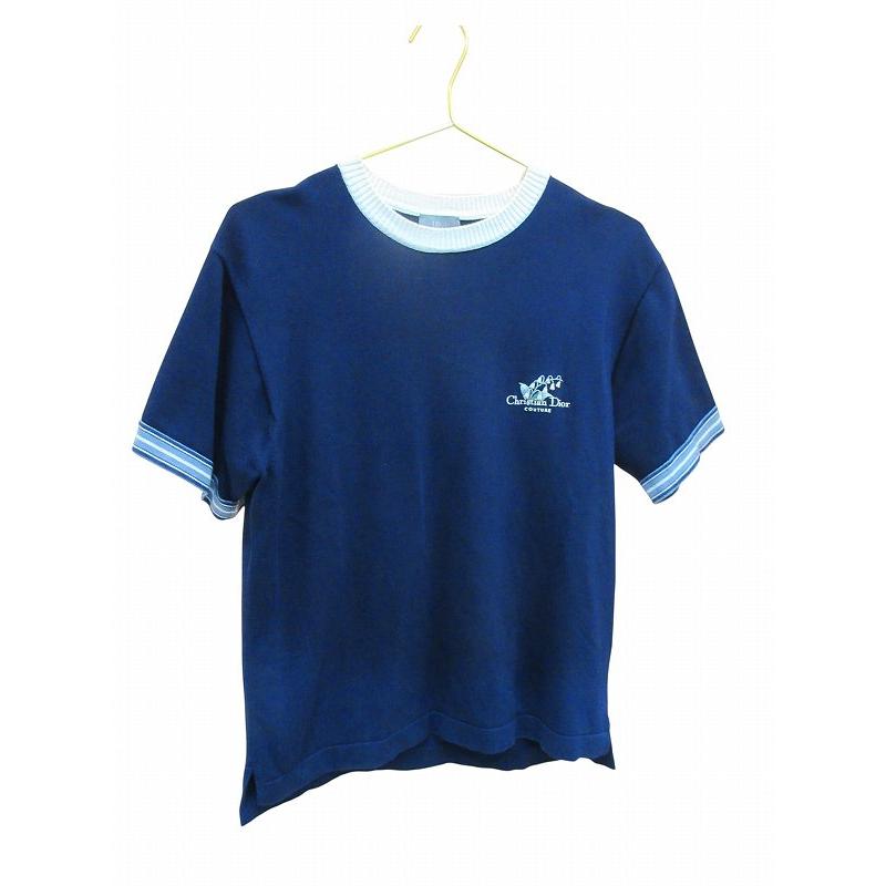 クリスチャンディオール CHRISTIAN DIOR Tシャツ CHRISTIAN DIOR 2002 ORIENTAL EMBROIDERED T-SHIRT – RDB