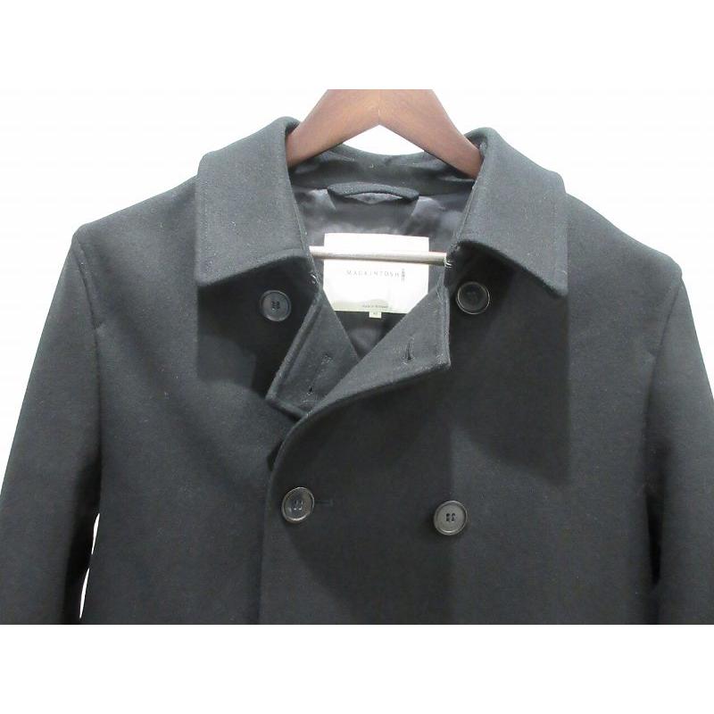 マッキントッシュ MACKINTOSH コート ブラック メルトン ショート