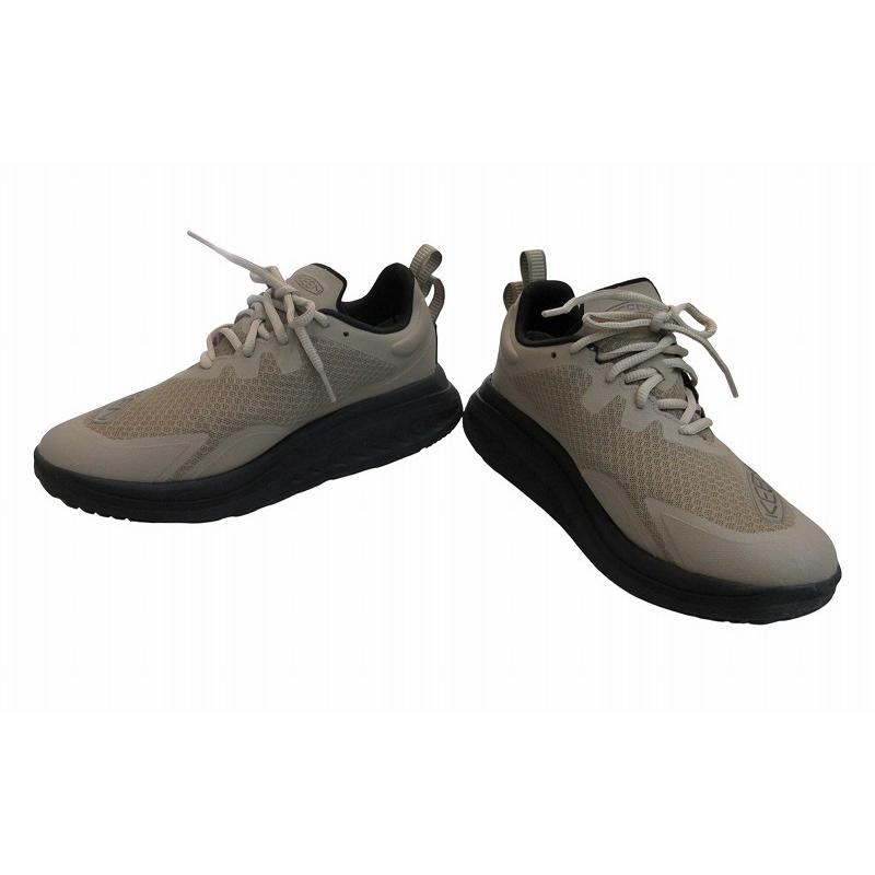 キーン KEEN ウォーキングシューズ WK400WP ベージュ 25センチ メンズ 
