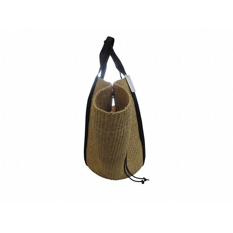 未使用品 ムーニュ MUUN かごバッグ MAXI SO 2WAY 手編み レディース_2