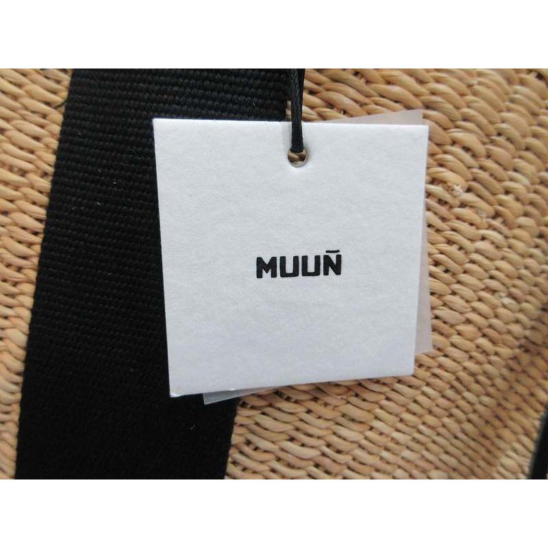 未使用品 ムーニュ MUUN かごバッグ MAXI SO 2WAY 手編み レディース_4