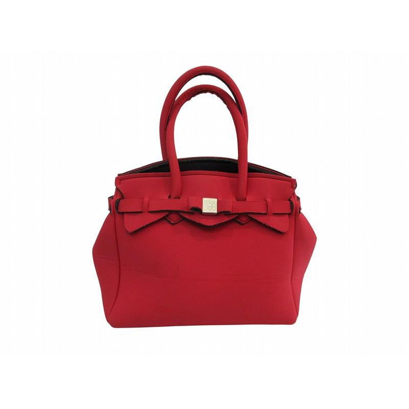 セーブマイバッグ SAVE MY BAG ハンドバッグ 赤 レッド レディース 