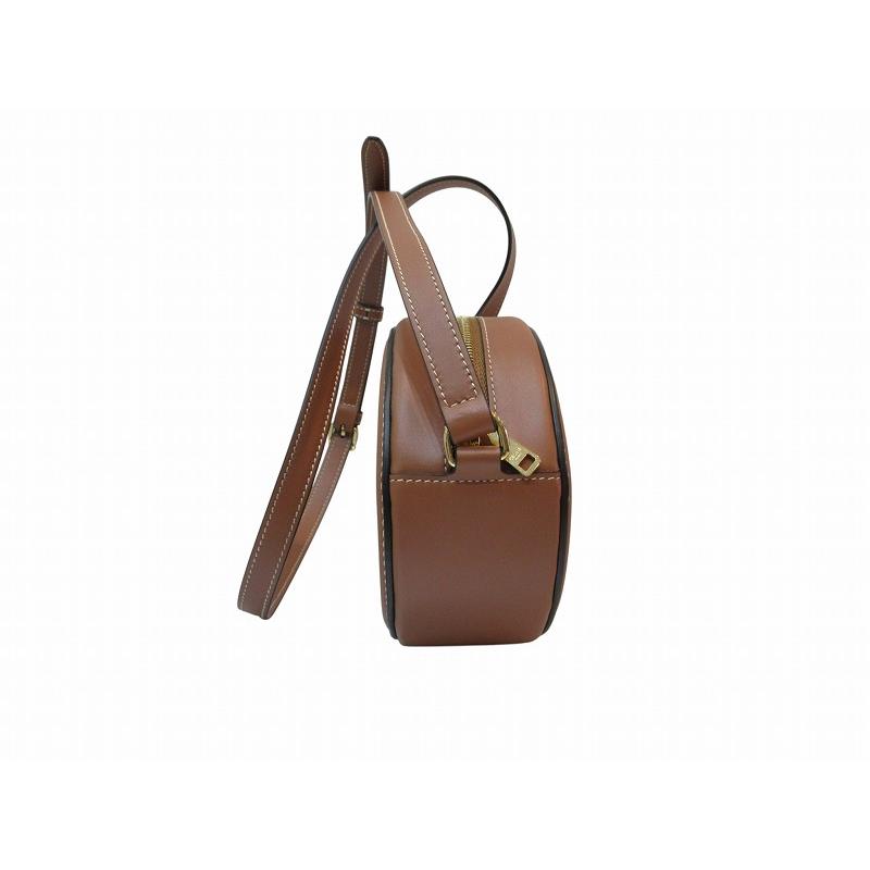 CELINE（セリーヌ） 未使用品 皮革 ショルダーバッグ オーバルパース
