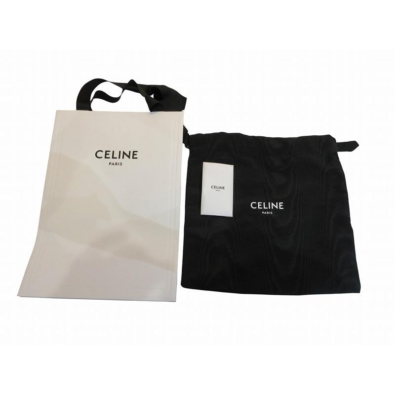 CELINE（セリーヌ） 未使用品 皮革 ショルダーバッグ オーバルパース