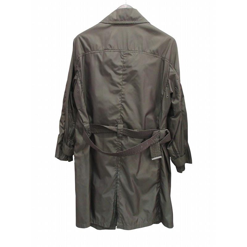 MONCLER（モンクレール） ステンカラーコート カーキ 4 メンズ