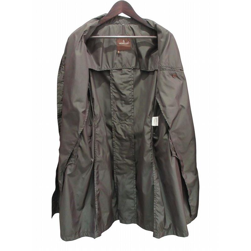 MONCLER（モンクレール） ステンカラーコート カーキ 4 メンズ