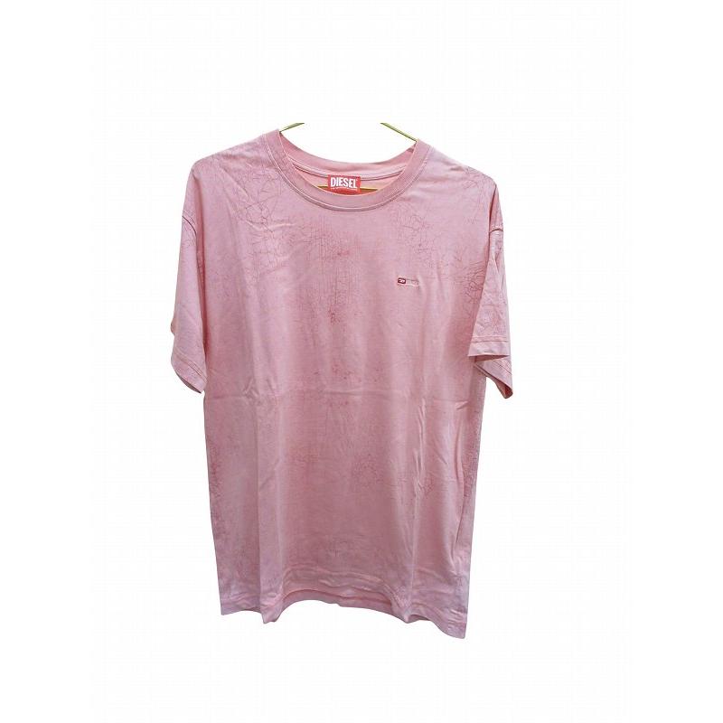 DIESEL（ディーゼル） DIESEL Tシャツ 半袖ピンク メンズ : ブランド