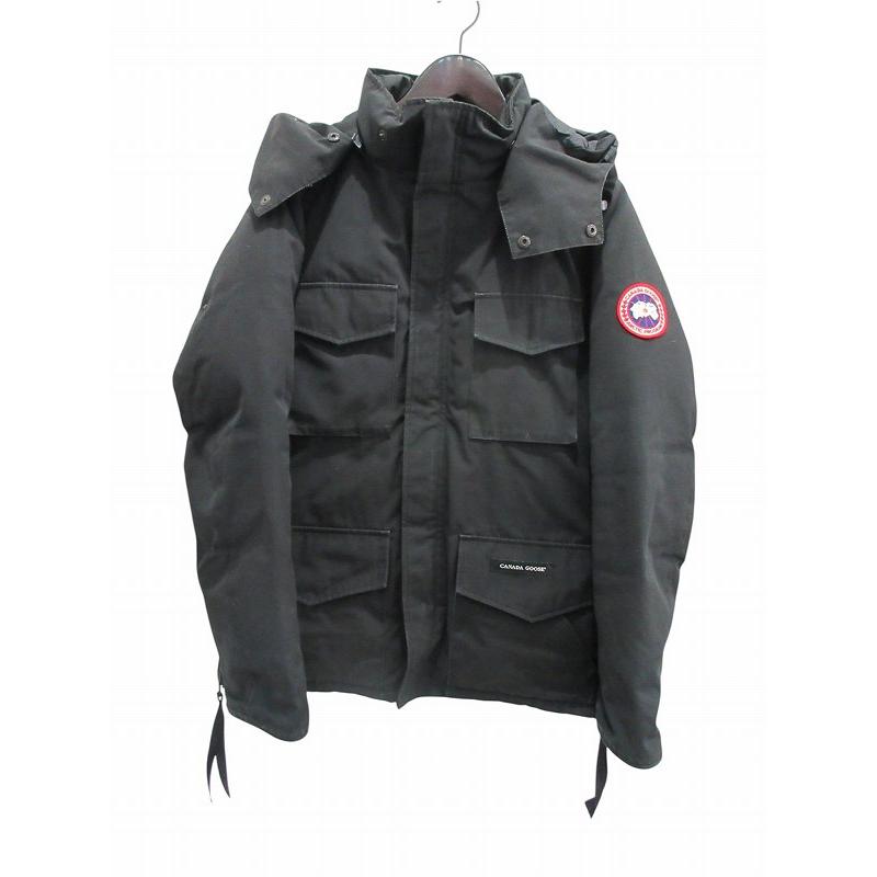 カナダグース CANADA GOOSE ダウンジャケット カムループス ブラック S 
