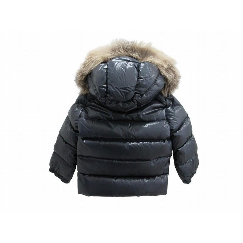 【美品】モンクレール ダウンジャケット キッズ ネイビー2anni92㎝100㎝ MONCLER（モンクレール） ダウンジャケット 上着 キッズ 男の子