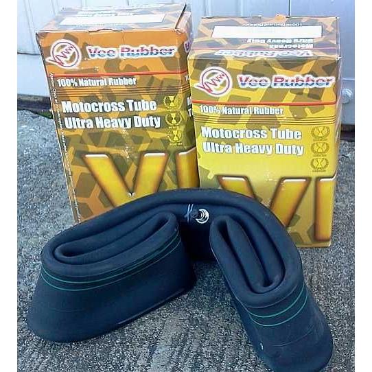 100/100-18 ウルトラヘビーチューブ黄箱 4.2mm厚 送料別 Vee Rubber YZF YZ CRF KXF KTM WR BETA SHERCO GASGAS オフロード JNCC JEC | Vee Rubber