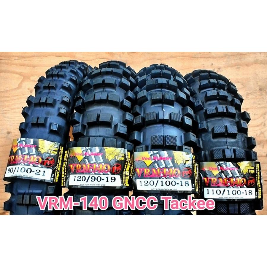 販売終了 難所系 120/90-19 65M VRM-140R GNCC Tackee 19インチ Vee Rubber YZF YZ CRF KXF KTM WR BETA SHERCO GASGAS オフロード JNCC | Vee Rubber | 02