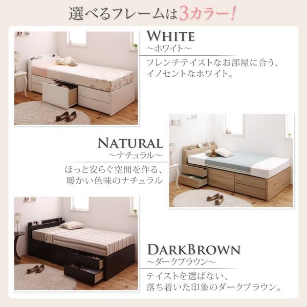 送料無料 シングルベッド 収納付き マットレス付き ベッド ショート丈 収納 ベッド ヘッドレス 棚 白 ナチュラル ブラウン A 収納付きベッド専門店 Vega Ever 通販 Yahoo ショッピング