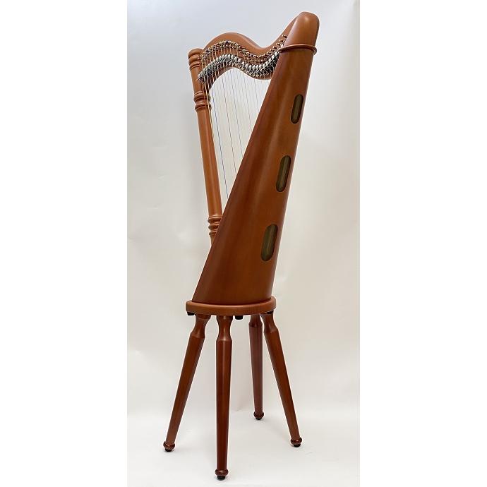 乙女ハープ Antique アラベスク/アクイラ弦 28弦 ハープ レバーハープ