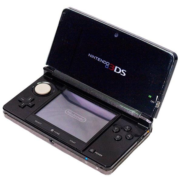 3DS ニンテンドー3DS 本体 タッチペン付 コスモブラック 中古｜vegas-online｜02