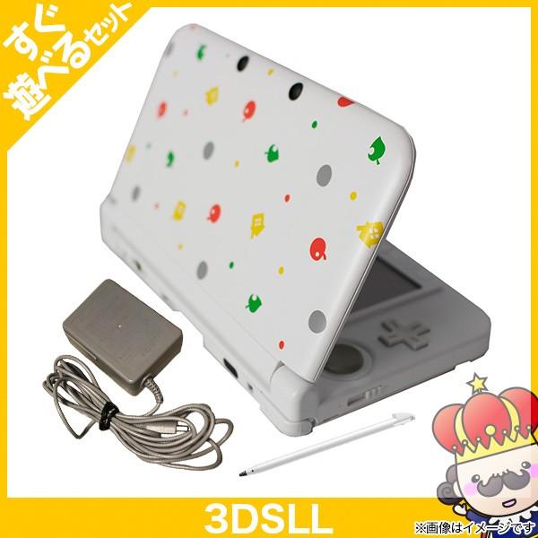 3DSLL ニンテンドー3DS LL レビュー高評価の商品！ とびだせ どうぶつの森パック 本体 本物保証 中古 Nintendo 任天堂 すぐ遊べるセット ニンテンドー