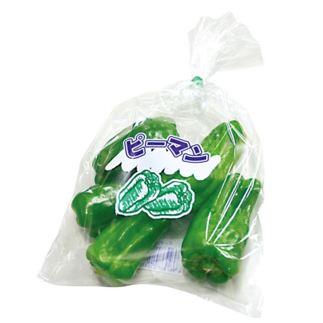 精工　NEW新鮮パック　グリ-ンOPP　防曇袋　ピーマン１　POS付　ポス　5000枚入り　ボードン　せいこう　検索：OPP　青果物　野菜　葉菜類　カット