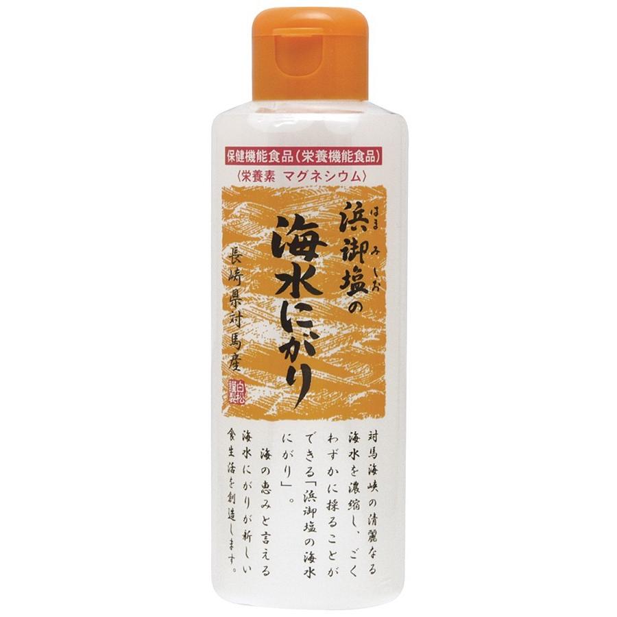 白松 浜御塩の海水にがり 170ml 36本 送料込