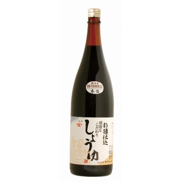 ヤマヒサ - 強情っ張り“本生”濃口醤油 1.8L 6本 貨物輸送込 食品-醤油