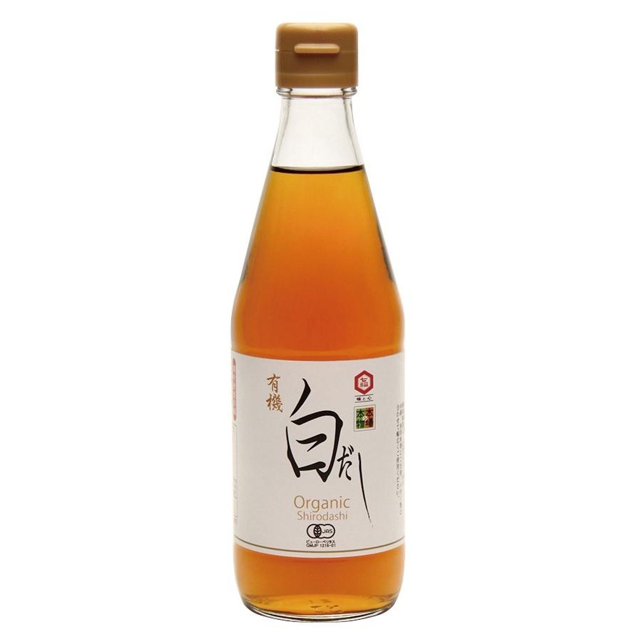 七福醸造酒 有機白だし 360ml 12本 貨物輸送込 調味料、料理の素、油-刺身醤油