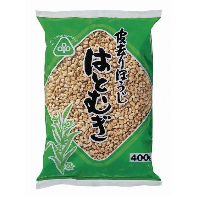 サンコー 皮去りほうじはとむぎ　400g　6袋　送料込
