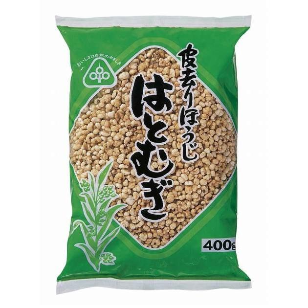 サンコー 皮去りほうじはとむぎ 400g 10袋 送料込