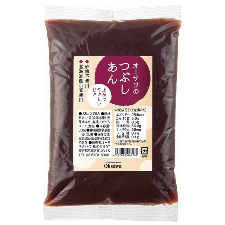 オーサワジャパン おしるこ ぜんざい あんこ オーサワのつぶしあん