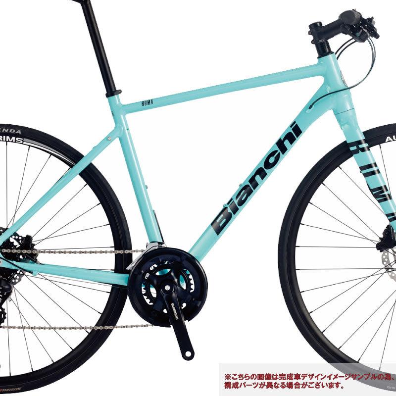 クロスバイク 21 Bianchi ビアンキ Roma 3 Disc ローマ3ディスクrc Ck16 Black 16段変速 Shimano 2x8sp 700c 油圧ディスクブレーキ 自転車館びーくる 通販 Yahoo ショッピング