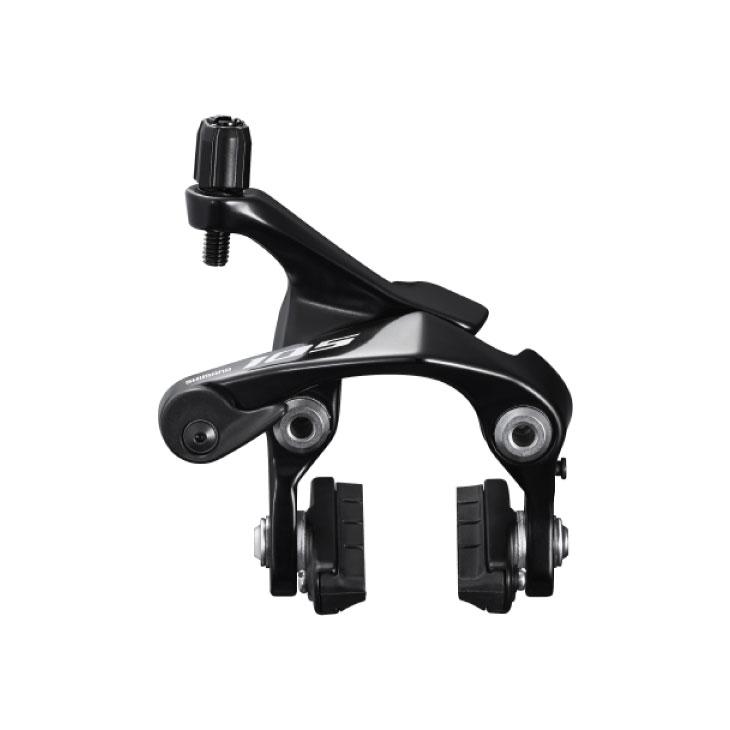 SHIMANO 105 キャリパーブレーキ セット カーボンシュー シマノ（SHIMANO） 105 BR-R7000 ブラック 前後セット ブレーキ