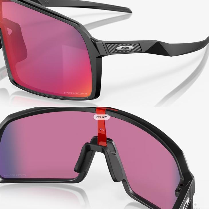 (即納)Oakley オークリー SUTRO スートロ(255)Matte Black/Prizm Road(0888392404909)スポーツグラスの画像