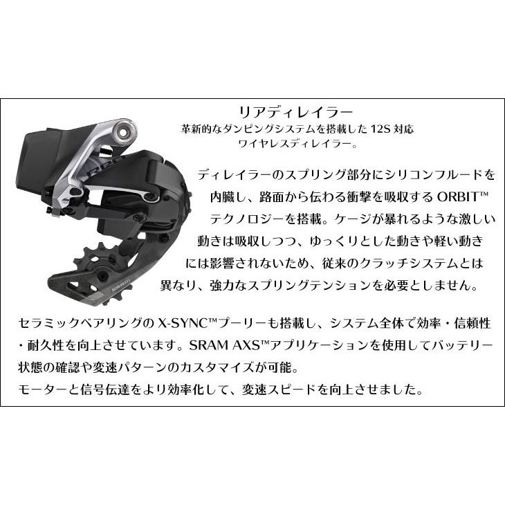 SRAM スラム RED ETAP AXS GROUPSET Aero 1X レッド イータップ SRAM スラム RED ETAP AXS GROUPSET Aero 1X レッド イータップ