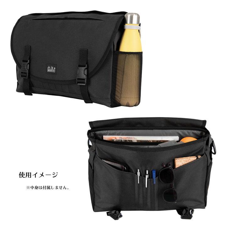 (即納)BROMPTON ブロンプトン Metro Messenger Bag メトロ メッセンジャーバッグ 13L ブラック バッグ(Q101582)(5053099023813)｜vehicle｜03