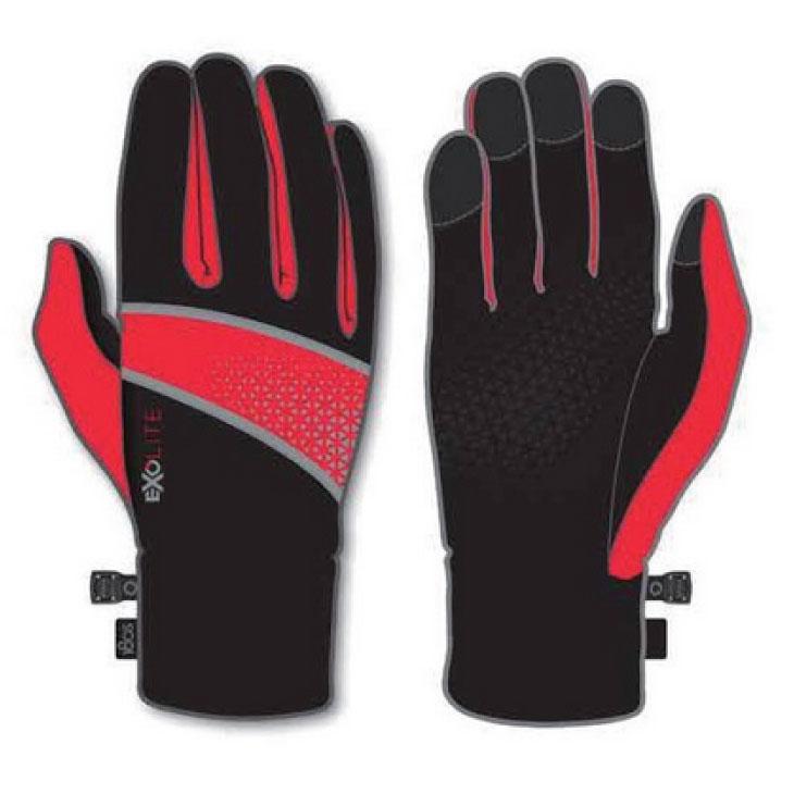 (在庫処分セール)(メール便対応商品)180s ワンエイティーズ EXOLITE GLOVES エグゾライト グローブ ブラック/レッド ...