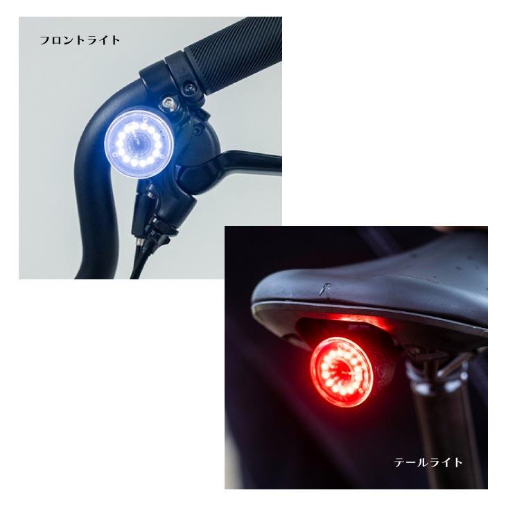 (即納)BROMPTON ブロンプトン BE SEEN LIGHTS フロントライト テールライト セット(5053099043316)セーフティ ライト｜vehicle｜02