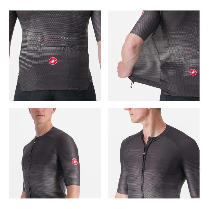 カステリAERO RACE 6.0 JERSEY 半袖 Sサイズ Castelli Men's Short Sleeve Aero Race 6.0 Red & Black Jersey – inGAMBA