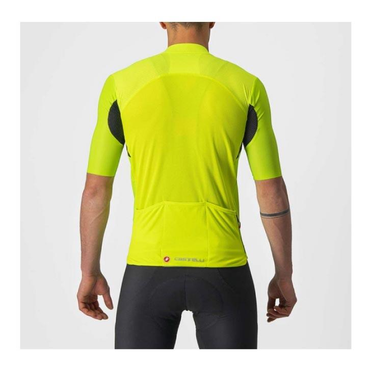 (即納)CASTELLI カステリ ENDURANCE ELITE JERSEY エンデュランス エリート 半袖ジャージ(型番：4522022)エレクトリックライム メンズ ウェアの画像