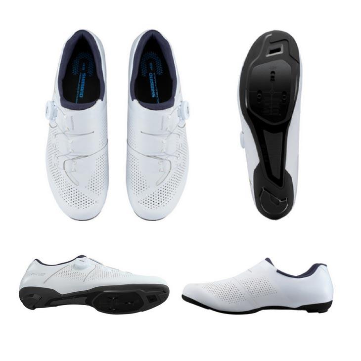 シマノ（SHIMANO） (即納あり)SHIMANO RC3(SH-RC302)WIDE ホワイト SPD