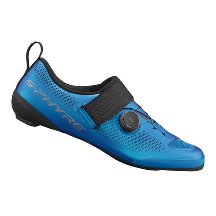 シマノ ビンディングシューズ TR9 トライアスロン SPD-SL ブルー シマノ（SHIMANO） TR9(SH-TR903)ブルー SPD-SL対応 トライアスロン