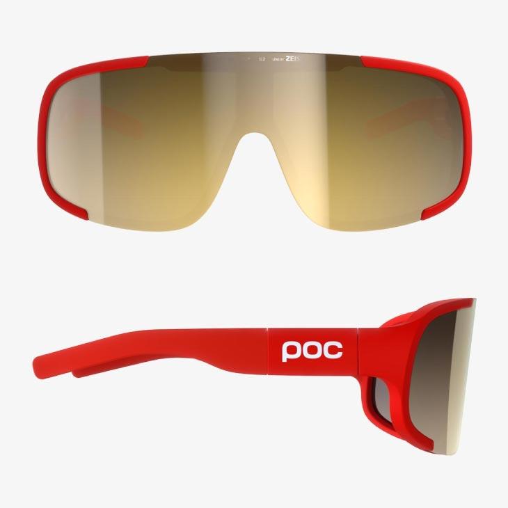 poc ポック ASPIRE WF(ASIAN FIT)アスパイア― WF Prismane Red/Clarity Road/Partly Sunny Gold(7325549824621)アイウェア サングラスの画像