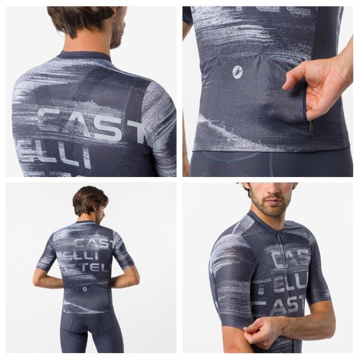 Castelli（カステリ） (在庫一掃セール)CASTELLI STRATUS LOGO JERSEY