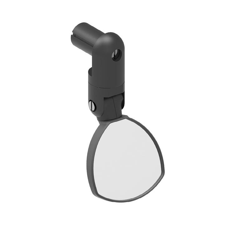 (即納)ZEFAL ゼファール SPIN 25 REARVIEW MIRROR バックミラー バーエンドミラー (左右兼用 ...