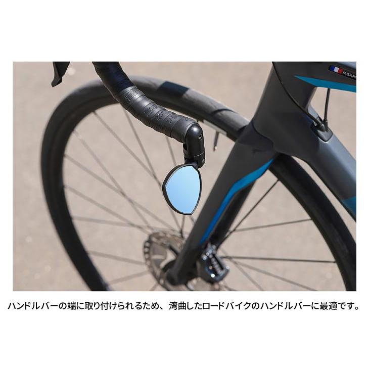 (即納)ZEFAL ゼファール SPIN 25 REARVIEW MIRROR SPIN 25 バックミラー バーエンドミラー (左右兼用 ...